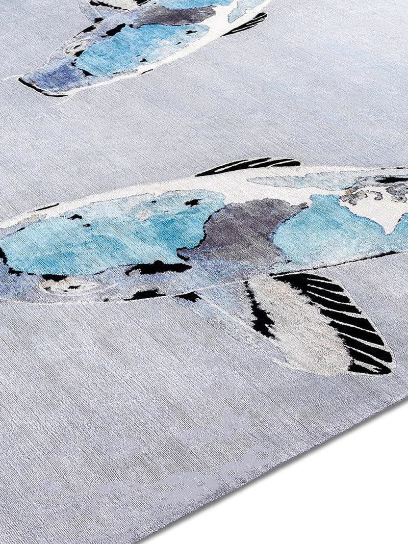 KANADEMONO ラグ　Chic Medallion Blue Rug KANADEMONO ラグ Chic Medallion Blue Rug Amazon.com: Chicrug