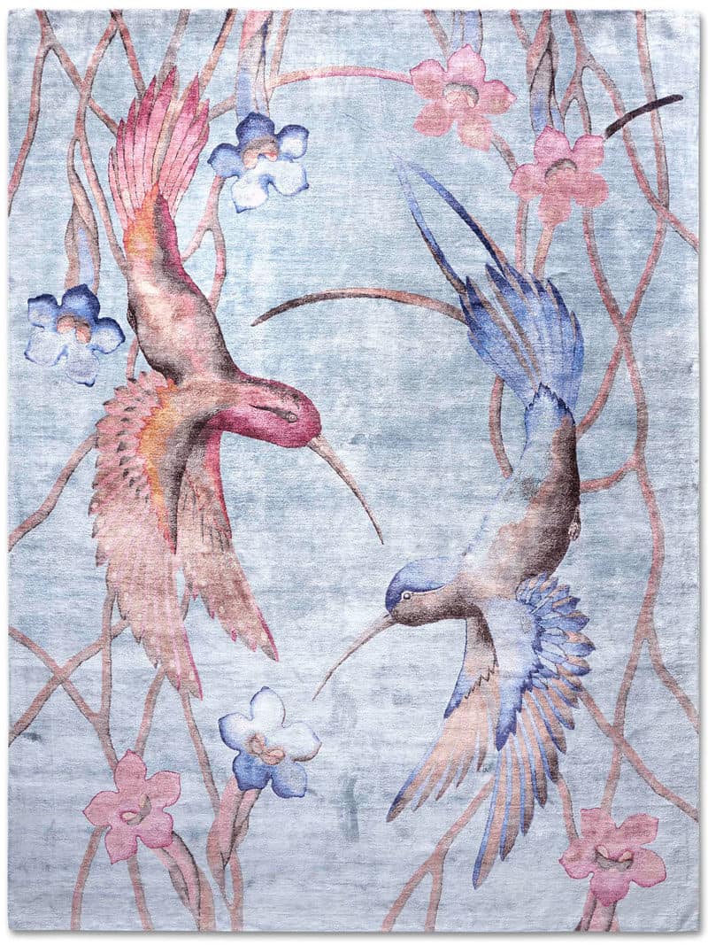 Miron_Hummingbirds_02_Original_AquaBlue_CM-MIH2OR-AB-SSPE-OL_BS