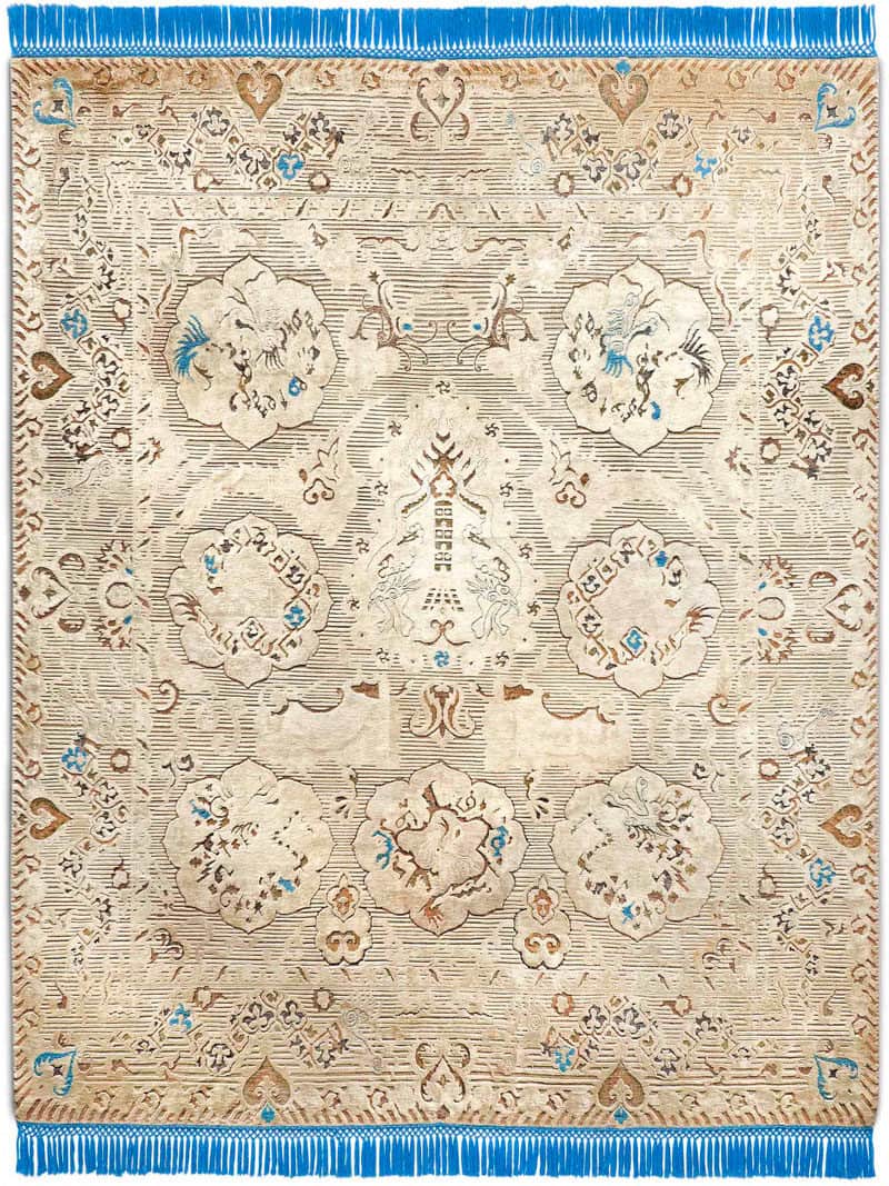 Ikat_Dragon_03B_ElectricBlue_CreamFineLines_CC-IK3BEU-CF-SWPE-OX_BS