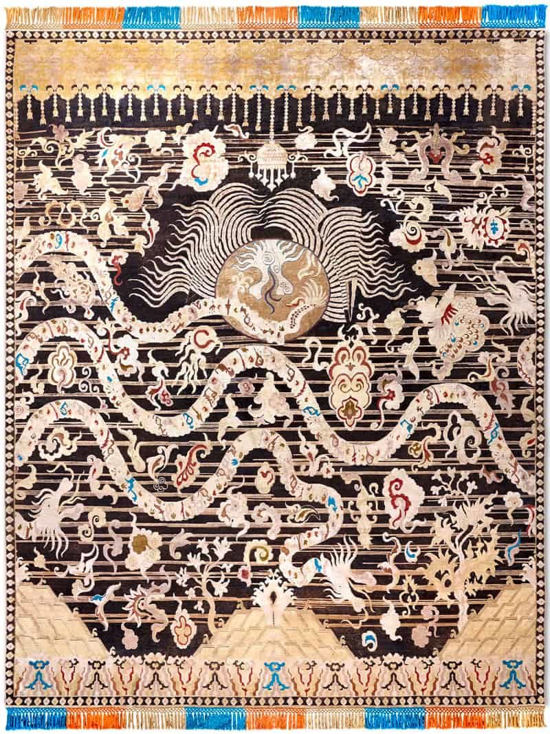 RUG-STAR_Ikat_Dragon_05_Circus_BlackBoldLines_CC-IK7GCS-BD-SWPE-OX_BS