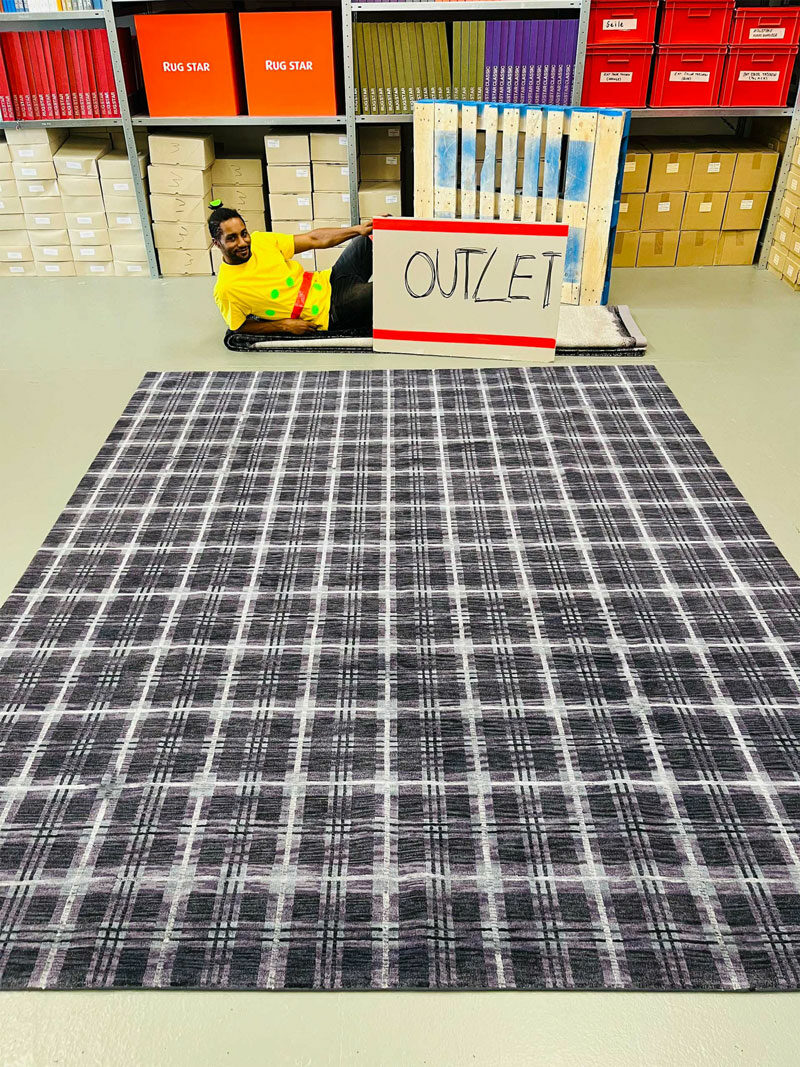 RUG-STAR-OUTLET-Red-Check-StoneGrey-800110B-01