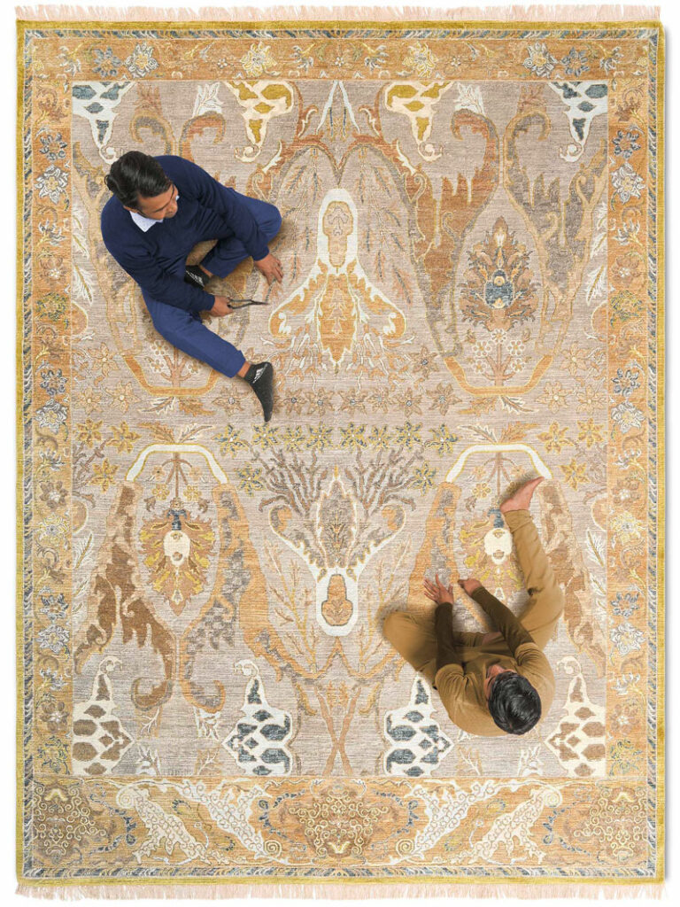 Elizabethan Rug UrbanLavish No. 1A with Checkerboard Elizabeth - RUG STAR
