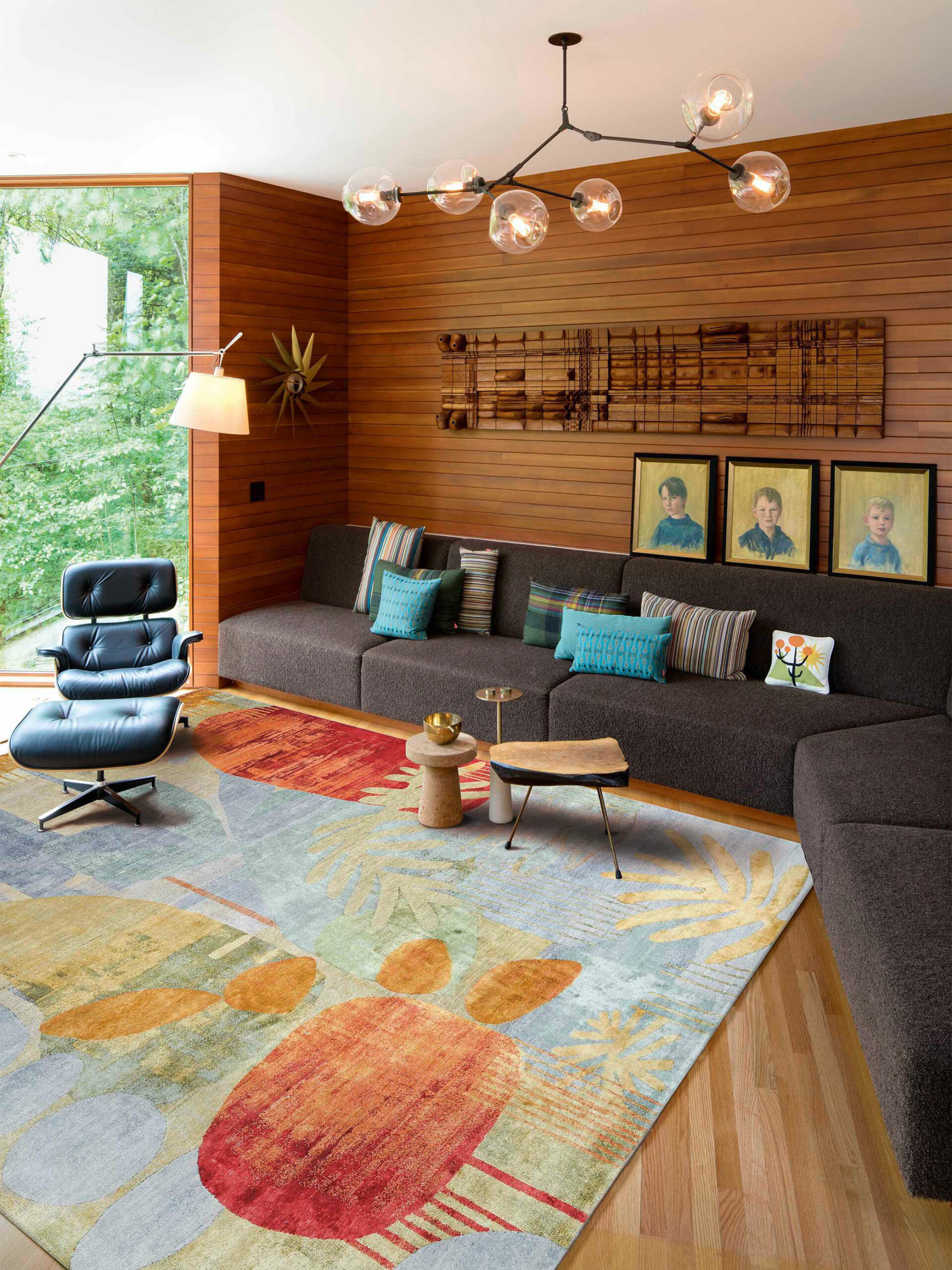 MidCentury Botanical No. 08 Original - RUG STAR